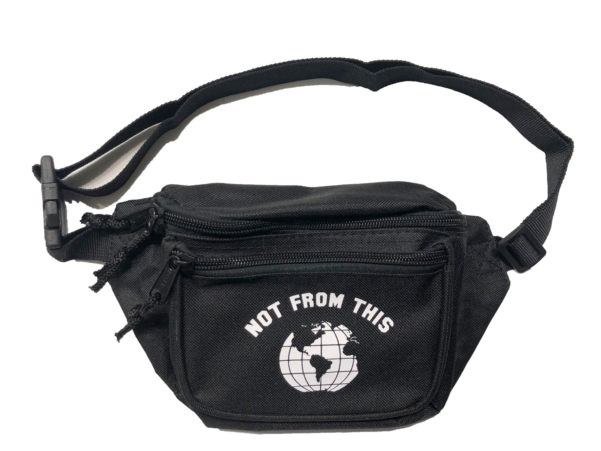 Logo Fanny Pack in Black