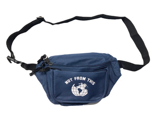 Logo Fanny Pack in Navy Blue