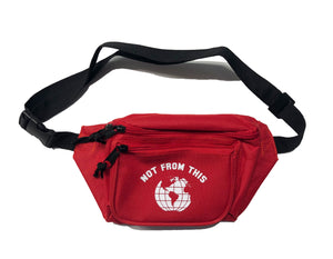 Logo Fanny Pack in Red